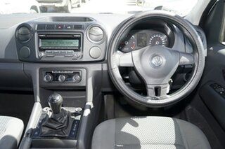 2011 Volkswagen Amarok 2H MY12 TDI400 4Mot White 6 Speed Manual Cab Chassis