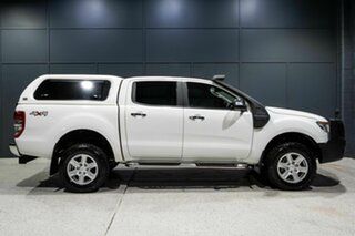 2012 Ford Ranger PX XLT 3.2 (4x4) White 6 Speed Manual Double Cab Pick Up