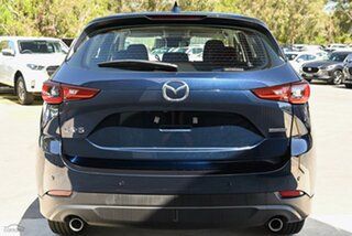 2024 Mazda CX-5 KF2WLA G25 SKYACTIV-Drive FWD Maxx Sport Blue 6 Speed Sports Automatic Wagon.