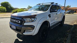 2017 Ford Ranger PX MkII Wildtrak Double Cab White 6 Speed Sports Automatic Utility