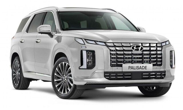 New Hyundai Palisade LX2.V4 MY24 Calligraphy AWD Augustine Heights, 2024 Hyundai Palisade LX2.V4 MY24 Calligraphy AWD Shimmering Silver 8 Speed Sports Automatic Wagon