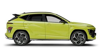 2024 Hyundai Kona SX2.V1 MY24 Premium 2WD N Line Yellow 1 Speed Constant Variable Wagon.