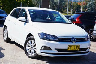 2020 Volkswagen Polo AW MY20 85TSI DSG Comfortline White 7 Speed Sports Automatic Dual Clutch.