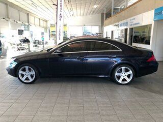 2006 Mercedes-Benz CLS-Class C219 CLS500 Coupe Tanzanite Blue 7 Speed Sports Automatic Sedan.