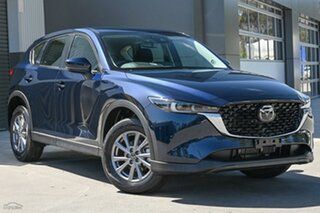 2024 Mazda CX-5 KF2WLA G25 SKYACTIV-Drive FWD Maxx Sport Blue 6 Speed Sports Automatic Wagon.