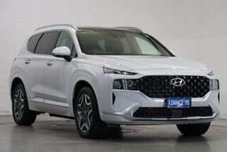 2023 Hyundai Santa Fe TM.V4 MY23 Hybrid Highlander White 6 Speed Sports Automatic Wagon Hybrid.