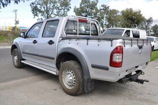 2003 Holden Rodeo RA LX (4x4) Silver 5 Speed Manual Crew Cab Pickup.