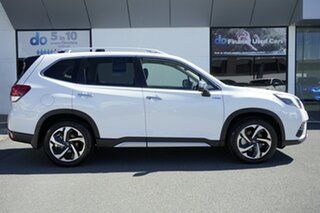 2024 Subaru Forester S5 MY24 Hybrid S CVT AWD Crystal White Pearl 7 Speed Constant Variable Wagon.