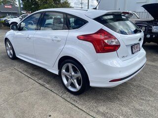 2014 Ford Focus LW MkII MY14 Titanium PwrShift White 6 Speed Sports Automatic Dual Clutch Hatchback