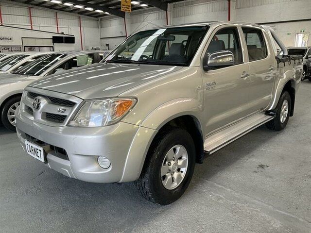 Used Toyota Hilux GGN25R SR5 (4x4) Smithfield, 2006 Toyota Hilux GGN25R SR5 (4x4) Champagne 5 Speed Automatic Dual Cab Pick-up