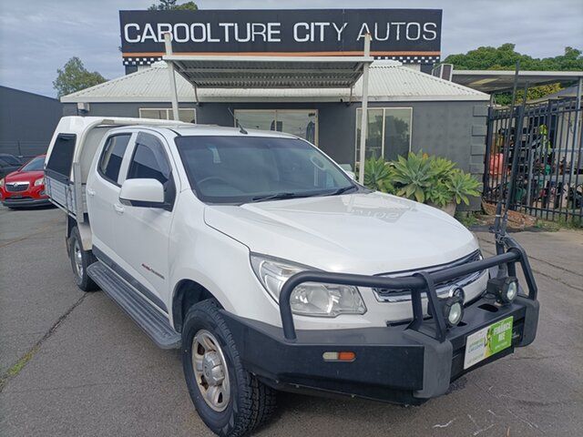 Used Holden Colorado RG MY16 LS (4x4) Morayfield, 2016 Holden Colorado RG MY16 LS (4x4) White 6 Speed Automatic Crew Cab Chassis