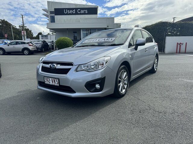 Used Subaru Impreza G4 MY14 2.0i Lineartronic AWD Aspley, 2015 Subaru Impreza G4 MY14 2.0i Lineartronic AWD Silver 6 Speed Constant Variable Hatchback