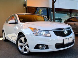 2013 Holden Cruze JH Series II MY13 Equipe White 6 Speed Sports Automatic Hatchback.