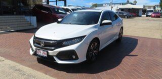 2018 Honda Civic 10th Gen MY18 VTi-LX White Orchid Constant Variable Hatchback