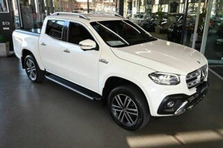 2018 Mercedes-Benz X-Class 470 X350d 7G-Tronic + 4MATIC Power White 7 Speed Sports Automatic Utility