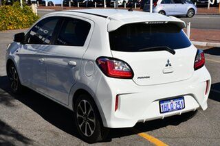 2021 Mitsubishi Mirage LB MY22 LS White 1 Speed Constant Variable Hatchback.