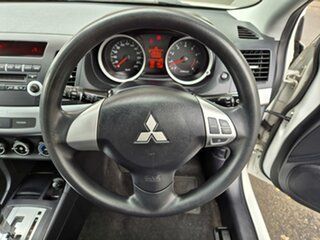2009 Mitsubishi Lancer CJ MY10 RX Sportback White 6 Speed CVT Auto Sequential Hatchback