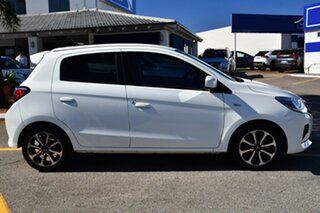 2021 Mitsubishi Mirage LB MY22 LS White 1 Speed Constant Variable Hatchback