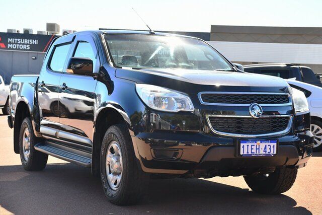 Used Holden Colorado RG MY16 LS Crew Cab Victoria Park, 2015 Holden Colorado RG MY16 LS Crew Cab Black 6 Speed Sports Automatic Utility