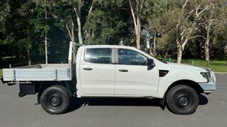 2012 Ford Ranger PX XL 3.2 (4x4) White 6 Speed Automatic Dual Cab Chassis.
