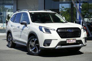 2024 Subaru Forester S5 MY24 Hybrid S CVT AWD Crystal White Pearl 7 Speed Constant Variable Wagon.