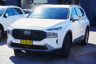 2021 Hyundai Santa Fe TM.V3 MY22 DCT White 8 Speed Sports Automatic Dual Clutch Wagon.