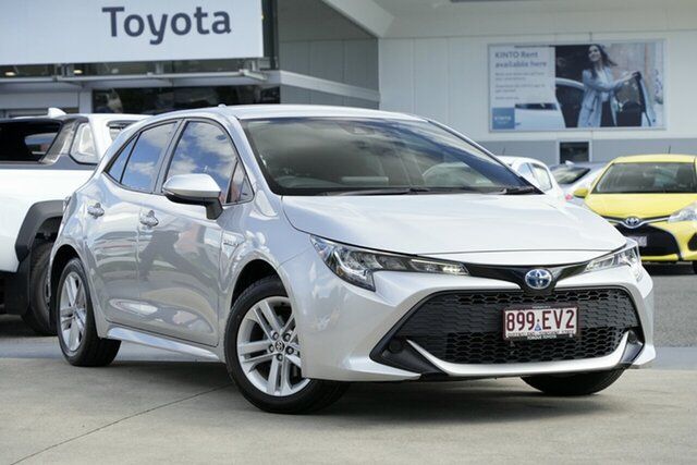 Pre-Owned Toyota Corolla ZWE211R Ascent Sport E-CVT Hybrid North Lakes, 2022 Toyota Corolla ZWE211R Ascent Sport E-CVT Hybrid Silver Pearl 10 Speed Constant Variable