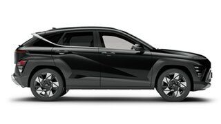 2024 Hyundai Kona SX2.V1 MY24 Premium 2WD Abyss Black 1 Speed Constant Variable Wagon.