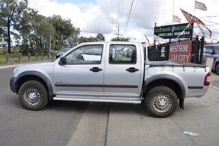2003 Holden Rodeo RA LX (4x4) Silver 5 Speed Manual Crew Cab Pickup