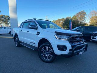 2020 Ford Ranger Wildtrak Arctic White Sports Automatic Double Cab Pick Up.