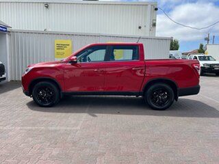 2023 Ssangyong Musso Q261 MY24 Ultimate Luxury Crew Cab Red 6 Speed Sports Automatic Utility.