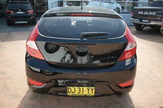 2015 Hyundai Accent RB2 MY15 Active Black 4 Speed Automatic Hatchback