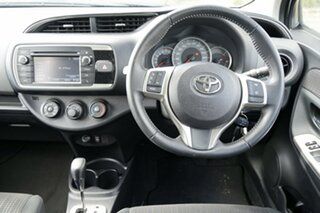2016 Toyota Yaris NCP131R SX Glacier White 4 Speed Automatic Hatchback