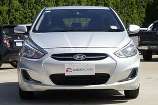 2014 Hyundai Accent RB2 Active Silver 6 Speed Manual Hatchback