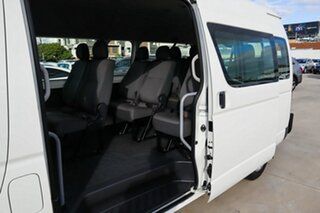 2018 Toyota HiAce TRH223R Commuter High Roof Super LWB White 6 Speed Automatic Bus.