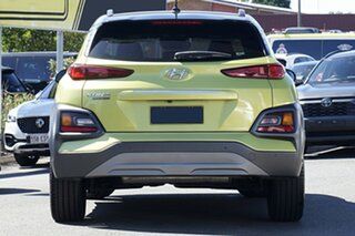 2017 Hyundai Kona OS MY18 Highlander 2WD Green 6 Speed Sports Automatic Wagon