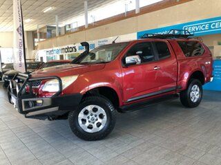 2012 Holden Colorado RG MY13 LTZ Space Cab Red 6 Speed Sports Automatic Utility.