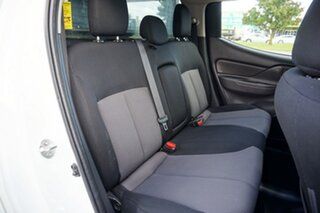 2016 Mitsubishi Triton MQ MY17 GLX+ Double Cab White 5 Speed Sports Automatic Utility