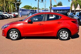 2016 Mazda 2 DL2SAA Neo SKYACTIV-Drive Red 6 Speed Sports Automatic Sedan.
