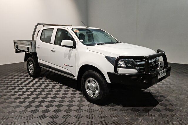 Used Holden Colorado RG MY19 LS Crew Cab Acacia Ridge, 2018 Holden Colorado RG MY19 LS Crew Cab White 6 speed Automatic Cab Chassis
