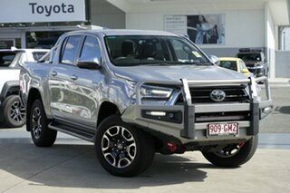 2023 Toyota Hilux GUN126R SR5 Double Cab Silver Sky 6 Speed Sports Automatic Utility.