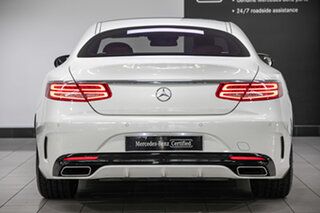 2015 Mercedes-Benz S-Class C217 806MY S500 9G-Tronic PLUS Diamond White 9 Speed Sports Automatic