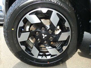 2016 Mitsubishi Triton MQ MY16 GLS (4x4) Silver 6 Speed Manual Dual Cab Utility