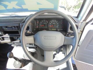 1999 Toyota Landcruiser HZJ78R Troopcarrier White 5 Speed Manual Wagon