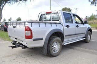 2003 Holden Rodeo RA LX (4x4) Silver 5 Speed Manual Crew Cab Pickup.