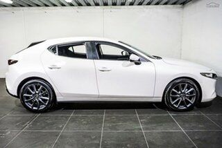 2024 Mazda 3 BP2H7A G20 SKYACTIV-Drive Evolve White 6 Speed Sports Automatic Hatchback