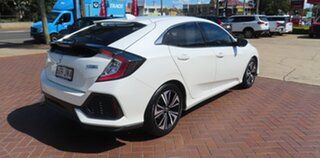 2018 Honda Civic 10th Gen MY18 VTi-LX White Orchid Constant Variable Hatchback.