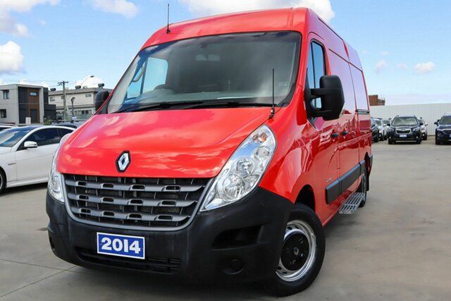 Used Renault Master X62 Mid Roof MWB AMT Coburg North, 2014 Renault Master X62 Mid Roof MWB AMT Red 6 Speed Sports Automatic Single Clutch Van