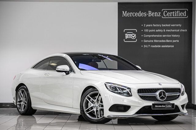 Certified Pre-Owned Mercedes-Benz S-Class C217 806MY S500 9G-Tronic PLUS Narre Warren, 2015 Mercedes-Benz S-Class C217 806MY S500 9G-Tronic PLUS Diamond White 9 Speed Sports Automatic