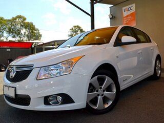 2013 Holden Cruze JH Series II MY13 Equipe White 6 Speed Sports Automatic Hatchback